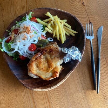 魚焼き機で簡単でした♪